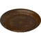 Ekena Millwork Carlsbad Ceiling Medallion (Fits Canopies up to 14 1/4"), 19 1/2"OD x 1 3/4"P, Root Beer Crackle CM19CARBC - alternate 3